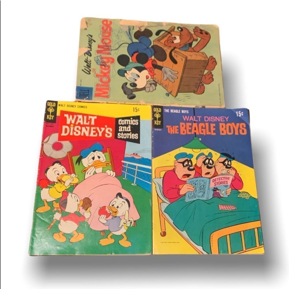 Vintage Disney Comics Lot - 1969